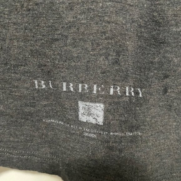 BURBERRY BRIT WOMEN'S GREY T SHIRT - Picture 2 of 3
